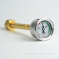 mini button pressure gauge gas analyzers